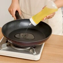 1入組調味料擠壓瓶,沙拉醬料容器,非常適合點心、醬汁、番茄醬、燒烤、配料、醬汁、藝術工藝、工作坊、儲存等用途 - 無色 - 查看 4