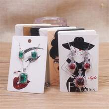 50入組各種風格的珠寶套裝卡,6*9cm項鍊、耳環、吊墜卡 - 6 x 9cm - 查看 1