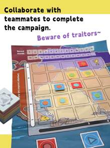 《behind The Campaign》是一款政治同盟與策略取勝的桌遊,新鮮原創,適合你的極致遊戲派對,遊戲時間30-40分鐘,4-6名玩家,適合14歲以上 - 黃色 - 查看 2