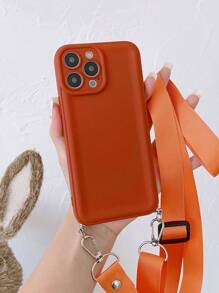 精密孔寬掛繩防震手機殼,適用於iphone - 彩色 - 查看 2