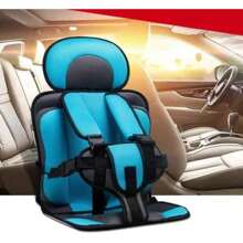 Asiento Para Bebé Carro Silla de Seguridad Infantil ajustable para Auto - Azul - Ver 1