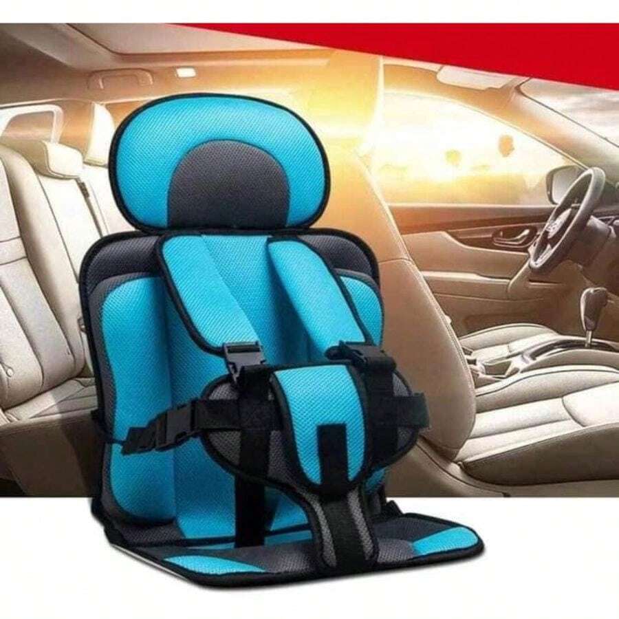 Asiento Para Bebé Carro Silla de Seguridad Infantil ajustable para Auto - Azul - Ver 1