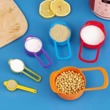 TOP CENTER ONLINE Kit Medidor Cozinha Conjunto C/6 Colher de Medidas - Multicolorido - Visão 4