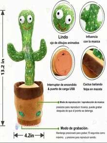 cactus bailarin - Verde Lima - Ver 2
