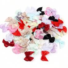 100 Pcs Polyester Ribbon Bow 2.5cm Gift Packaging Accessories Gift Box DIY Jewelry Handmade Accessories Accessories,Suitable For Rustic Wedding Invitations, Bows, Garlands, DIY Crafts, Christmas Decorations, DIY Home Decor, Wedding Parties And Gift Wrapping Valentines - Bow - View 14
