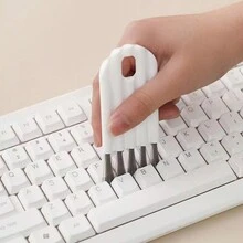 2入組10*4.5公分多功能家用間隙清潔刷,彎曲手柄,適用於深層和表層縫隙,鍵盤、杯蓋和凹槽清潔 - 彩色 - 查看 11