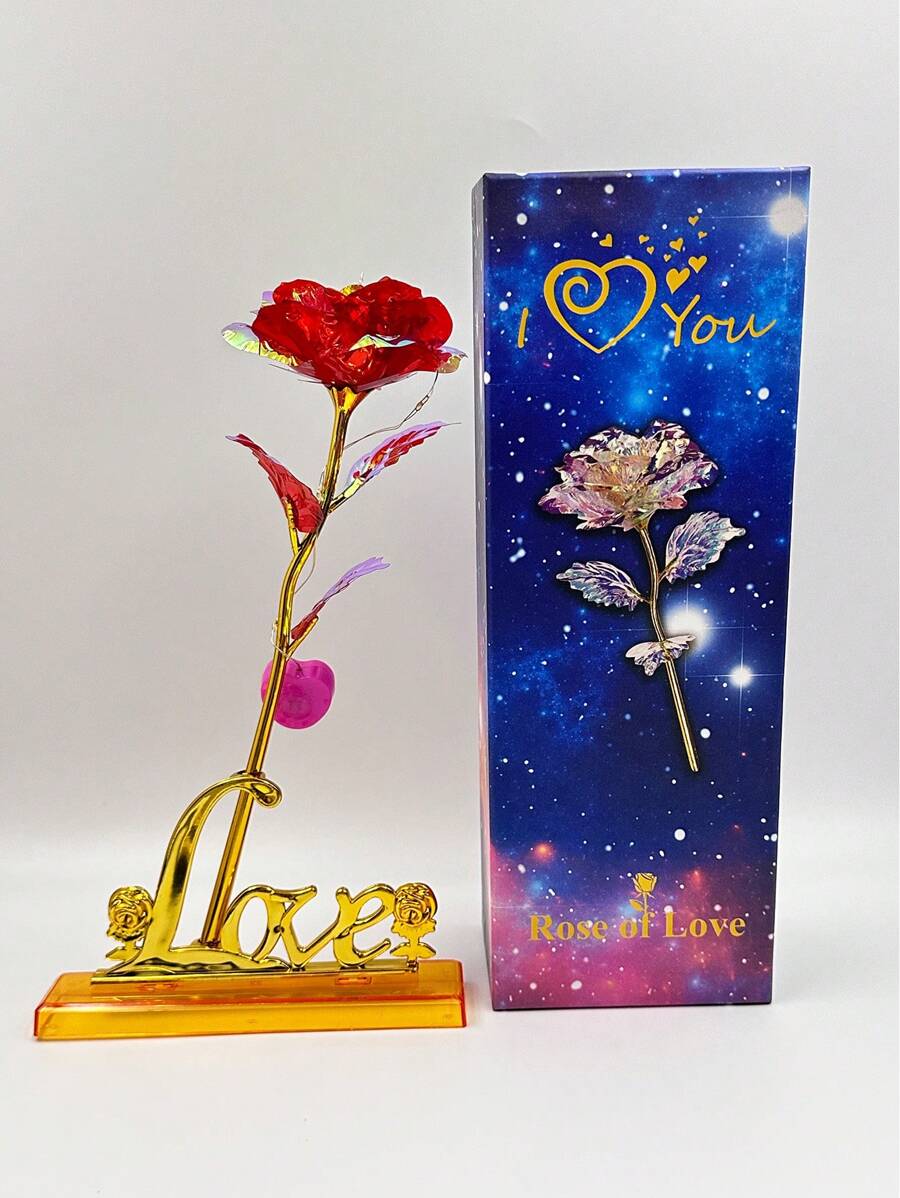 1 hộp quà Giáng sinh/Không có hộp quà Quà tặng cho bạn gái Quà tặng cho học sinh Hộp quà sao Giáng sinh Hoa hồng phát sáng Quà tặng ngày lễ tình nhân cho cô giáo Chu cho cô giáo Quà tặng sinh nhật ngày của mẹ cho bà mẹ Quà tặng hoa hồng