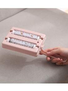 1pc Household Double Rollers Carpet Cleaning And Clothes Lint Removing Hair And Dust Removal Brush Multifunctional Cleaner