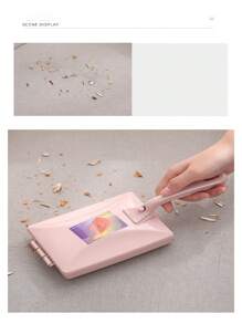 1pc Household Double Rollers Carpet Cleaning And Clothes Lint Removing Hair And Dust Removal Brush Multifunctional Cleaner
