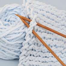 2pcs/4pcs Carbonized Bamboo Knitting Needles, 36cm Length For Sweater, Hat, Scarf, Diy Knitting Craft - Original Bamboo Color - View 3