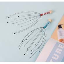1 Miếng Hình con bạch tuộc Thủ công Máy mát xa da đầu , Đầu Cào , Dây thép Máy mát xa đầu Đối với Nhà  Sử dụng - Nhiều màu - Xem 1