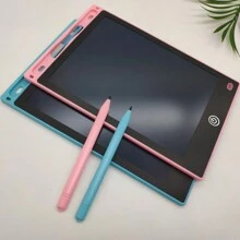 1 pieza Tableta de escritura y dibujo LCD de 6.5/8.5/10/12 pulgadas, pizarra para garabatear y aprender, juguete portátil para Año Nuevo, cumpleaños, regalo - Tamaño aleatorio de 6.5 pulgadas enviado, Regreso a la escuela