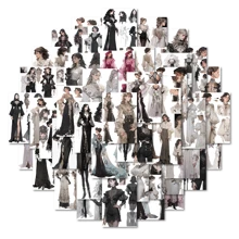 1 Packs Fashion Frontline Design Graffiti Cross-Border Cartoon Stickers DIY Following Suitcase Stickers - Multicolor - View 5