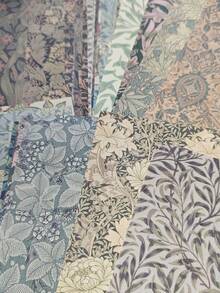 1box/60sheets Retro Texture Natural Plants And Birds Decoration Scrapbook Paper - Multicolor - View 7