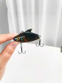 1入組帶有聲音和多層游泳動作的vib硬餌,模擬釣魚餌 - 彩色 - 查看 2