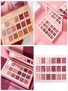 2 Nude Eye Palette With 18 Shades For Makeup