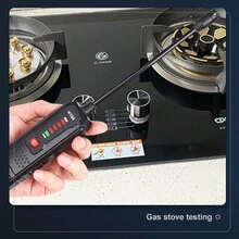 1只HABOTEST HT66手持式瓦斯洩漏檢測分析儀50-1000PPM家用易燃天然氣洩漏測試器PPM計 - 黑色 - 查看 11