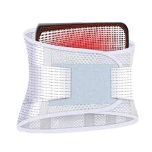 1pc Back Braces For Lower Back With 5 Stays, Breathable Back Support Belt For Men/Women For Work , Anti-Skid Lumbar Support Belt With Mesh - Black - View 11
