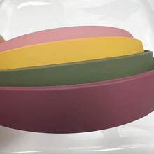 (4个/包) 仙女必备发带！超可爱糖果色哑光宽发带，简约百搭森女头箍，压发夹，网红发饰，女士 - 彩色 - 查看 5