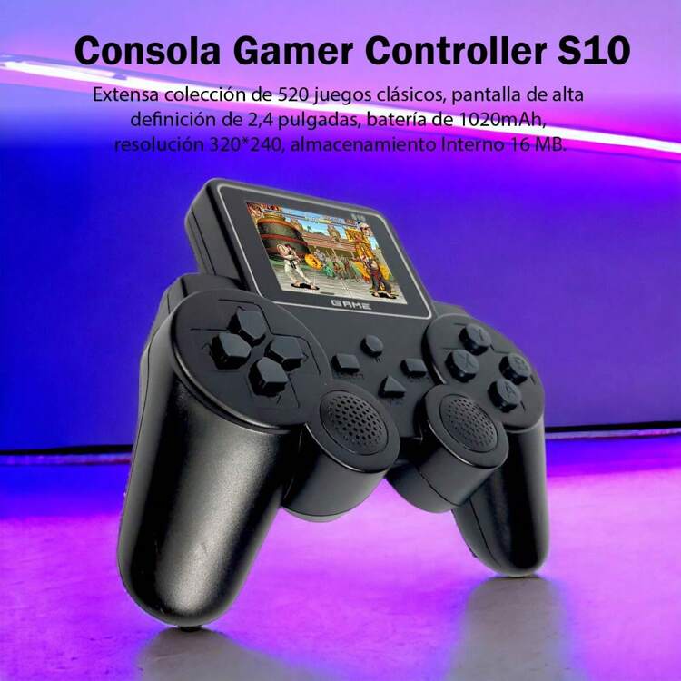 S10 Video Control 520 Games, Portable Device 2.4 Inch Screen | SHEIN