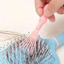 2pcs Effortlessly Remove Embedded Hair With Our Comb CleanerBrush Tool - Multicolor - View 1