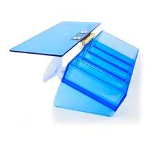 Marimba Portamonedas Acrilico Con Tapa - Azul - Ver 1