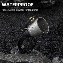 ROCKBROS Bike Bell Classic Bicycle Bell Mountain Bike Bells For Adults With Loud Sound And Fit For 0.87-1.25in/22.2-31.8mm Bicycle Handlebars - 鈦色 - 查看 6