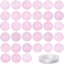 100Pcs (6/8/10mm)Natural Crystal Beads Stone Gemstone Round Loose Energy Healing Beads With Free Crystal Stretch Cord For Jewelry Making - Beads - View 91