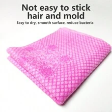 Antibacterial & Antimicrobial & Mite-Proof & Anti-Insect & Quick Drying Cap For Drying Hair Or As Head Wrap/ Towel, Suitable For Car Wash & Beauty Industry & Korean Market Only - Pink - View 5