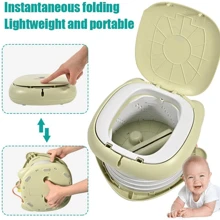 Toilette A Scomparsa Per Bambini, Potty Da Campeggio All'aperto Di Emergenza Per Viaggi, Pentola Per Urina Portatile, Vasino Per Casa Per Bambini