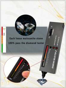 1件矽鑽鑽石訂婚戒指女士用婚戒,s925純銀許諾戒指,永恆戒指,周年紀念戒指,豪華精美珠寶禮物 - 銀色 - 查看 11