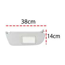 Par Visera Chevy C1 C2 C3 1994-2013 - Gris - Ver 2