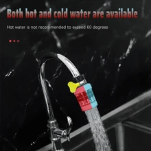 1pc Universal Interface Tap Filter For Kitchen/Bathroom Faucet, Removable Water Filter Suitable For Filtering Tap Water And Preventing Splashing - Army Green - View 6