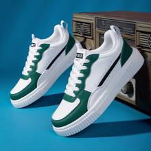 Nuevos zapatos casuales blancos con suela gruesa para mujer, zapatillas deportivas de plataforma, zapatos deportivos unisex, versátil para todas las estaciones