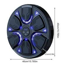智能音樂拳擊機掛式拳擊訓練器牆式拳擊目標墊,適用於家庭 - 黑色 - 查看 10