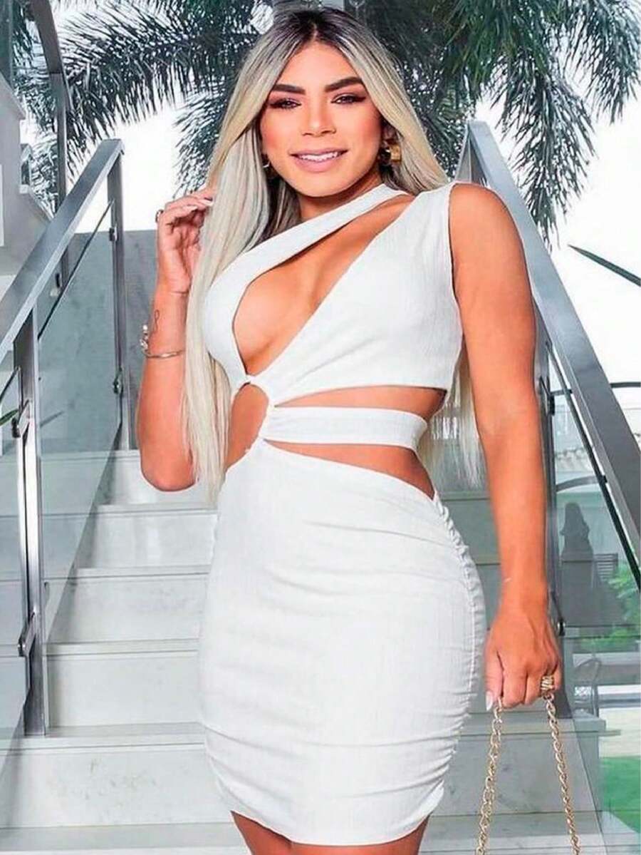 Women Dresses - trắng - Xem 1