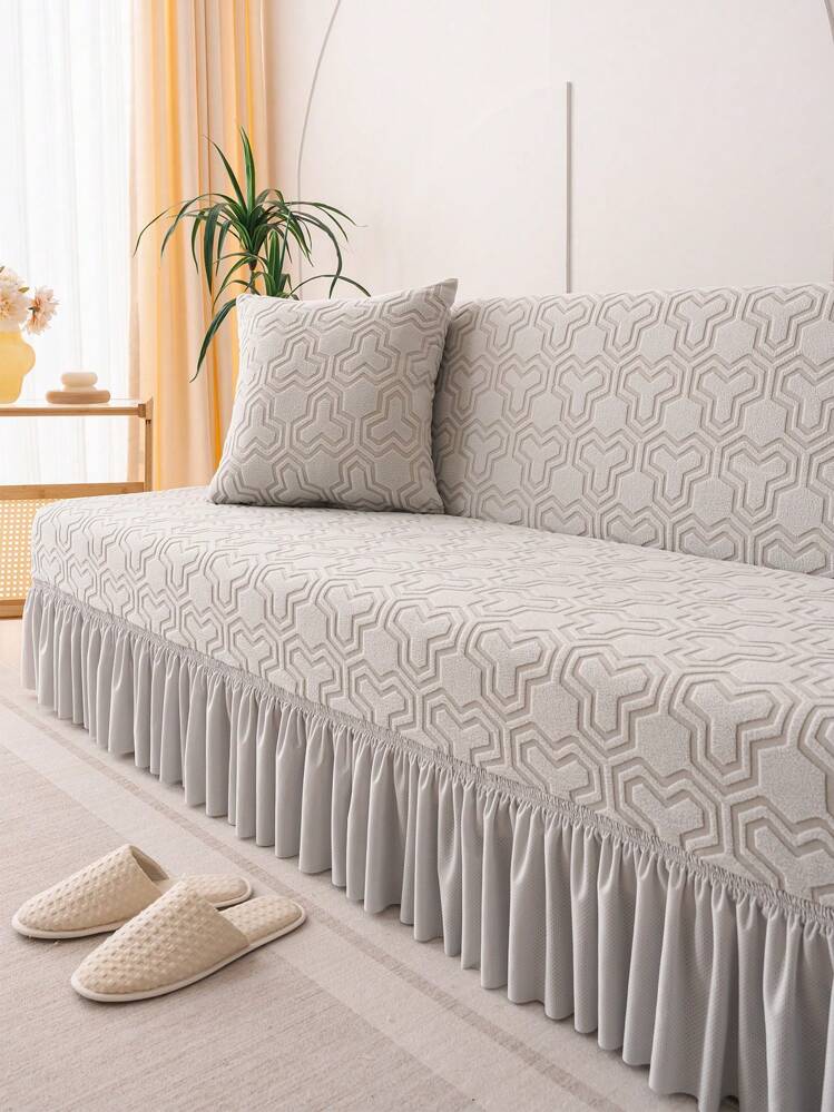 Copridivano Troya 3 posti bielastico beige 180 - 210 cm | Leroy Merlin