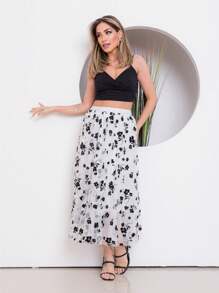 Women Skirts - White - View 1