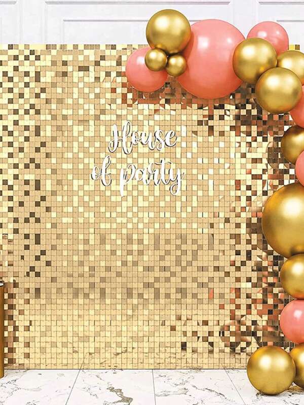2 piezas de cortina decorativa de fondo de fiesta de plástico cuadrado con diseño de lluvia en color dorado, decoración para fiestas de cumpleaños, bodas, hogar, habitación, fondo de pared, decoración, suministros, cortina de oropel, pancarta de plástico, regalo de cumpleaños, favor de fiesta, decoraciones de Halloween, regalos de Halloween, decoraciones de habitación de Halloween, decoración navideña del hogar, regalo de Navidad, favor de Navidad, decoración de Navidad, decoración de Año Nuevo