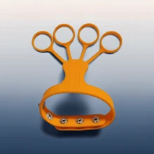 Basketball Shooting Posture Correction Dribbling Point Training Equipment Multifunctional Five Finger Device Three Point Shooting Training Equipment - Orange - View 2