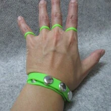 Basketball Shooting Posture Correction Dribbling Point Training Equipment Multifunctional Five Finger Device Three Point Shooting Training Equipment - Orange - View 4