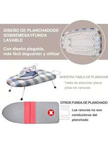 2en1 Burros De Planchar De Mesa Y Tabla De Planchar De Manga - Multicolor - Ver 3