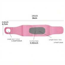 1只超薄腕帶運動手腕支撐,男女適用,可調節輕盈透氣腕部保護套 - 杏色 - 查看 2