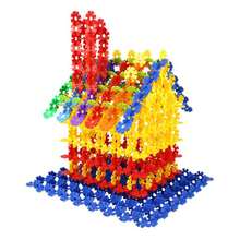 500 件雪花 DIY 组装套件：非常适合激发想象力和创造力的房间装饰 - 隨機顏色 - 查看 4