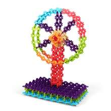 500 件雪花 DIY 组装套件：非常适合激发想象力和创造力的房间装饰 - 隨機顏色 - 查看 2