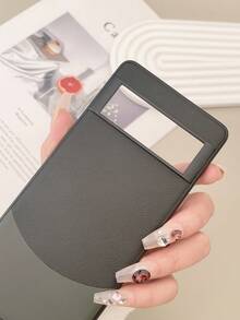 1pc Litchi Texture Pu Leather Hybrid Color Block Anti-Fall Protective Case For Pixel 6a/6pro/7a/7pro/8pro Phone - Multicolor - View 5