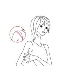 4pcs/Set Bra Strap Clips, Invisible Anti-Slip Shoulder Strap Buckles, Women'S Underwear Accessories - Black - View 4