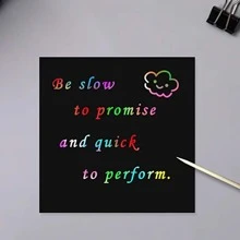 100入組彩虹迷你筆記本附有木質觸控筆，彩色刮痕藝術手工製作派對禮品存貨小玩意兒，藝術和手工藝聖誕節禮物，新年和生日禮物（不同批次可能導致外包裝隨機） - 彩色 - 查看 7