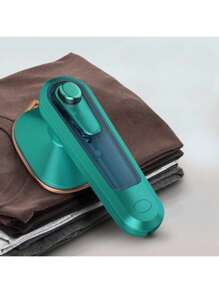 Mini Ferro Portatil De Passar Roupa Para Viagem Bivolt 110v e 220v Alta Temperatura - Multicolorido - Visão 6