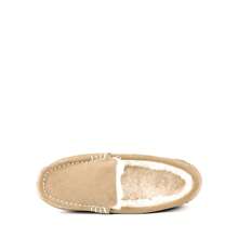 女士毛絨家居拖鞋，舒適的微型莫卡辛滑條鞋，適用於室內和室外